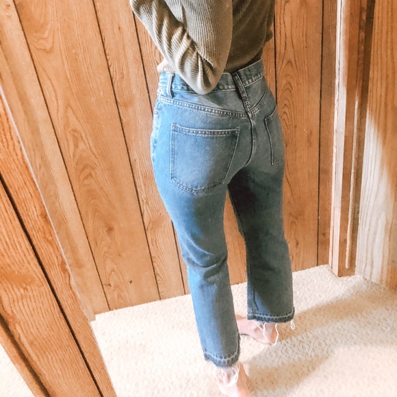 Free People Raw Hem Jeans - Picture 2 of 2